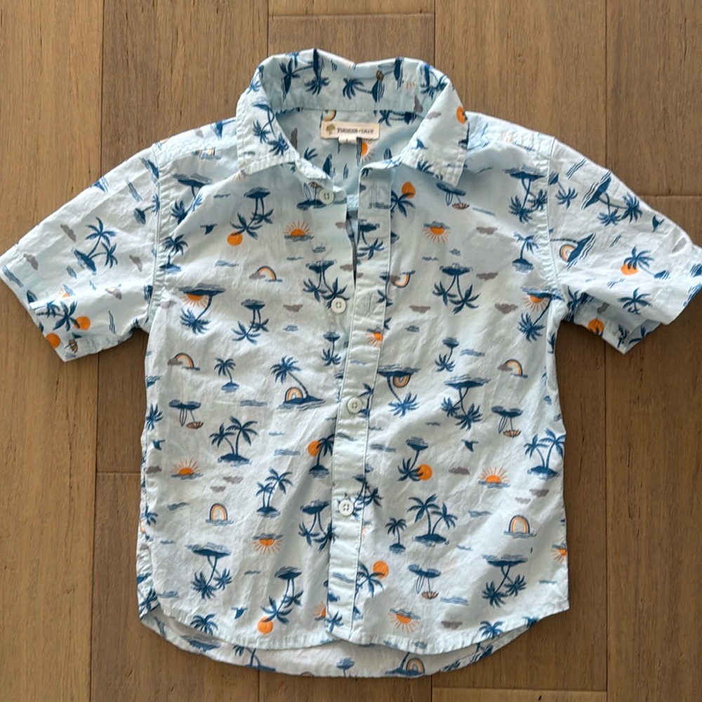 Tucker and Tate tropical shirt toddler boys size 3T